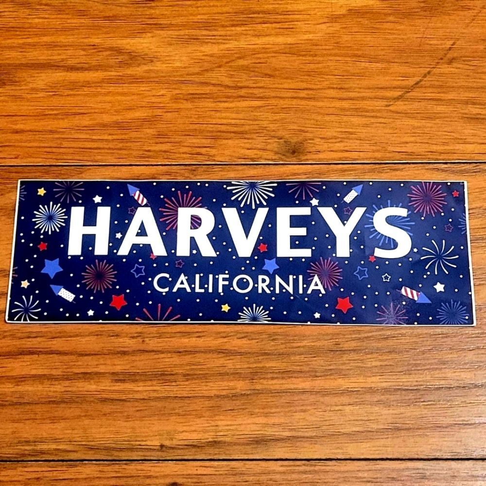 Harveys Fireworks Sticker
